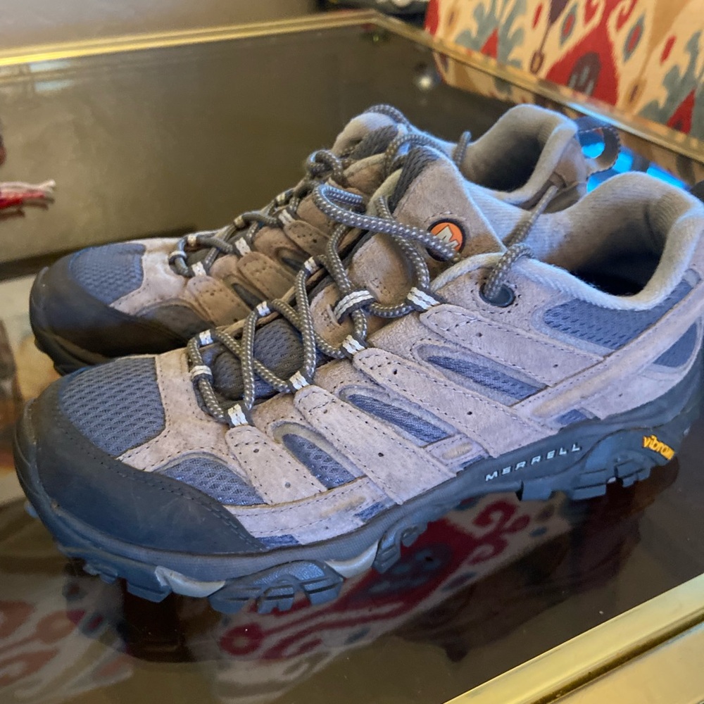 Merrell Women’s Blue and Gray Hiking Shoes